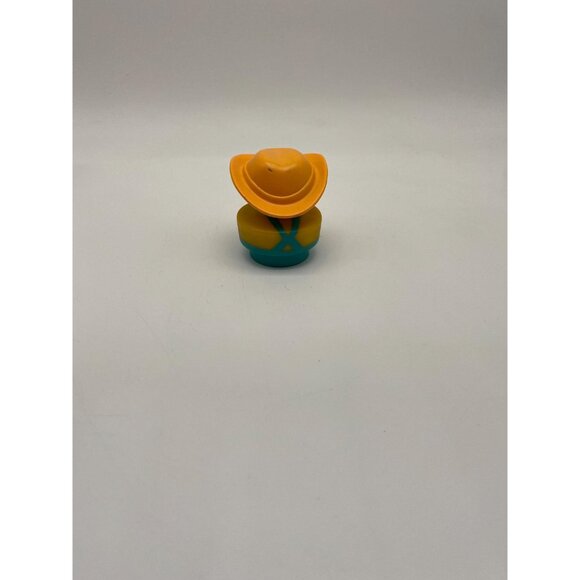 1995 Fisher-Price Little People Cowboy Farmer Figurine: Toddler Educational Toy - Picture 4 of 7